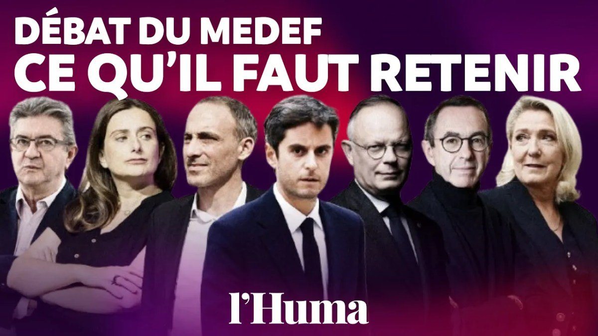 Présidentielle 2027 : le Medef lance la campagne avec un débat économique à sept