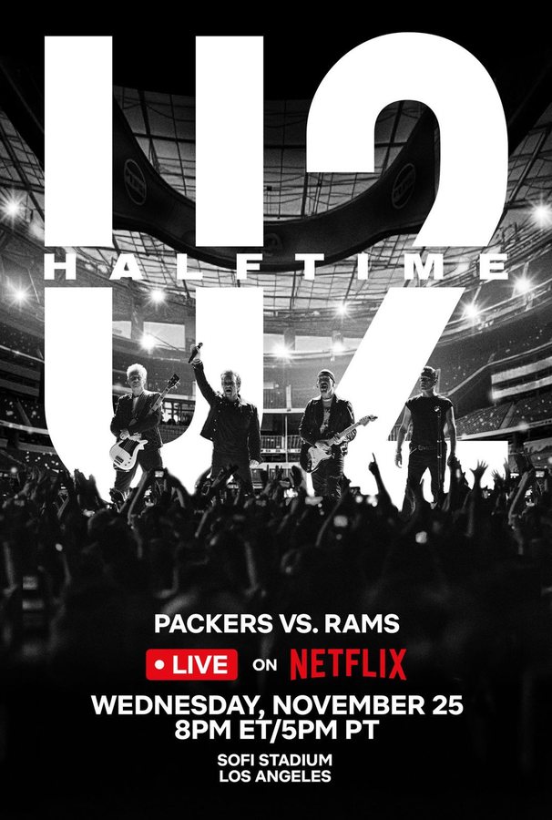U2 assurera la mi-temps du premier match de la NFL la veille de Thanksgiving