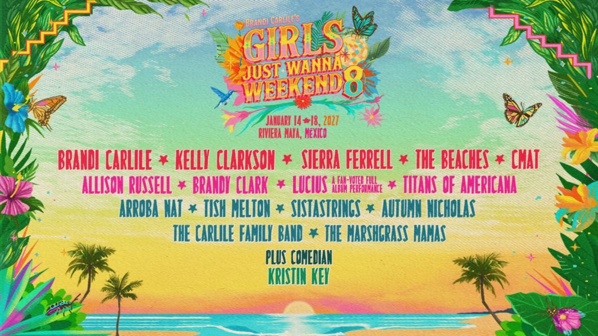 Brandi Carlile dévoile l'affiche du festival Girls Just Wanna Weekend 2027