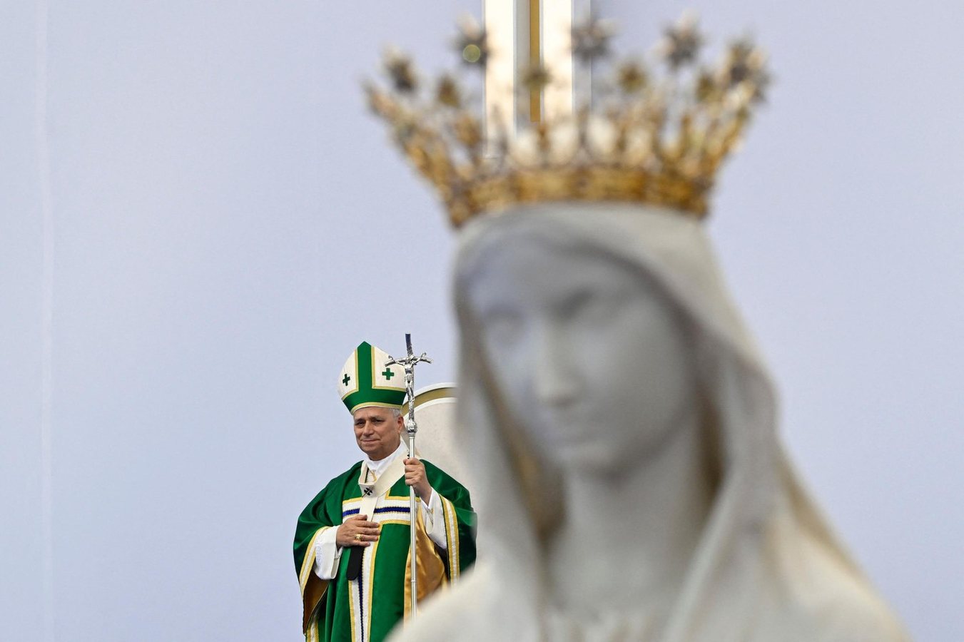 Léon XIV à Lourdes : des dizaines de milliers de fidèles rassemblés