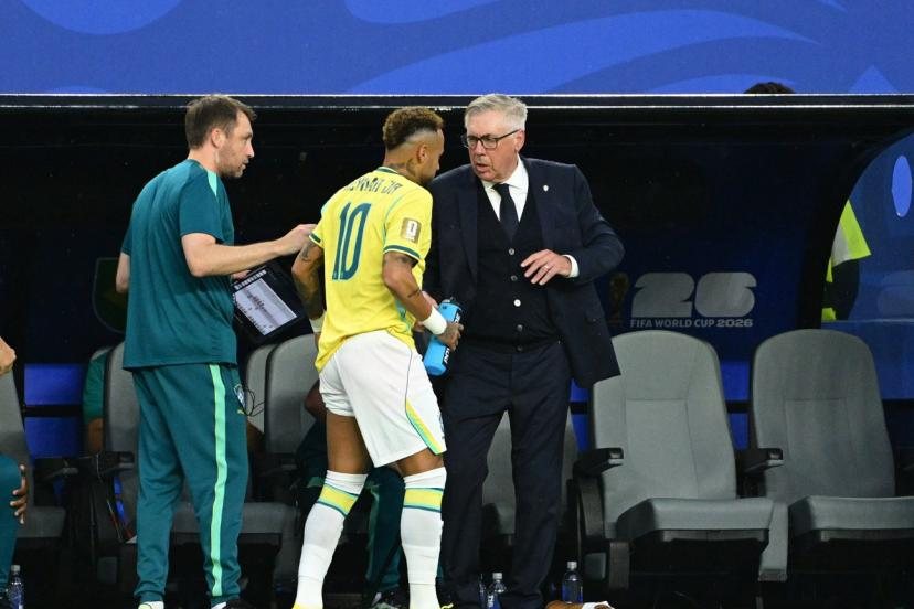 Coupe du monde 2026: Carlo Ancelotti assure que Neymar peut jouer 90 minutes contre la Norvège