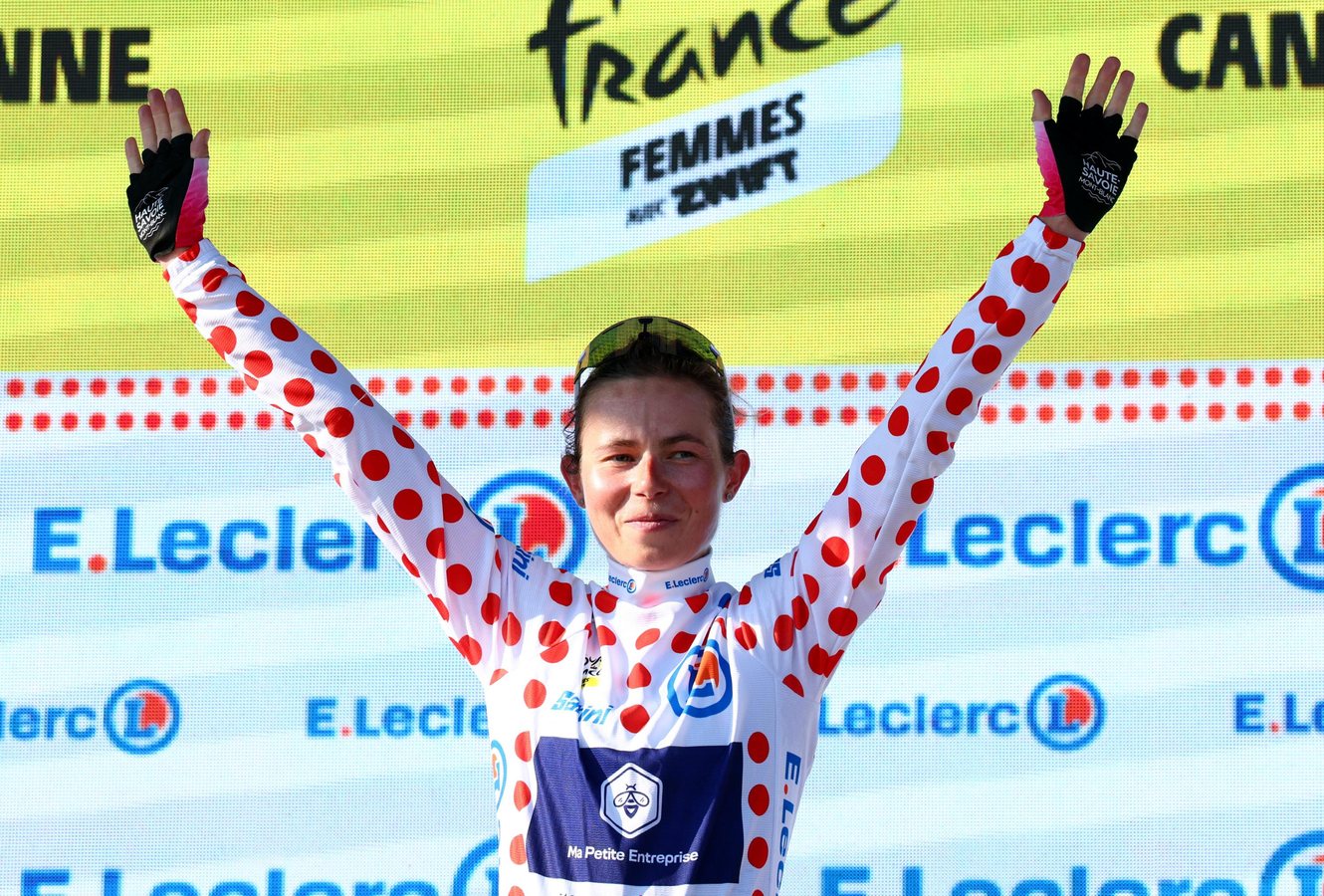 Océane Mahé, maillot à pois du Tour de France femmes, révèle avoir perdu ses règles depuis trois ans