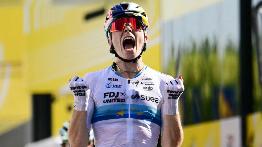 Demi Vollering remporte la 5e étape du Tour de France Femmes, Ferrand-Prévot voit le doublé s’éloigner