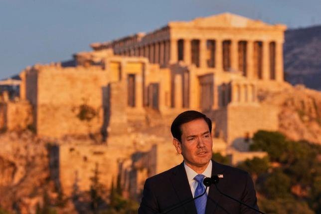 Marco Rubio en Grèce pour un sommet sur l'énergie et la défense