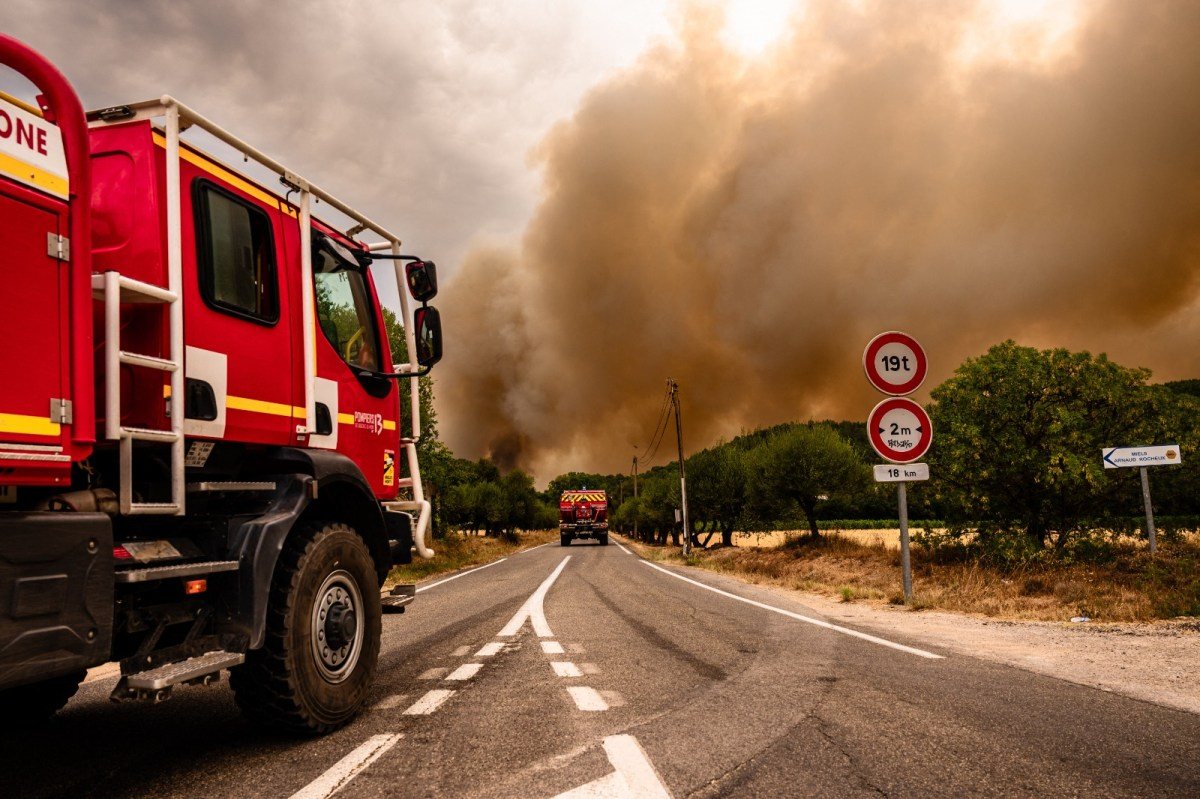 En Gironde, les pompiers immortalisent leurs interventions contre les incendies