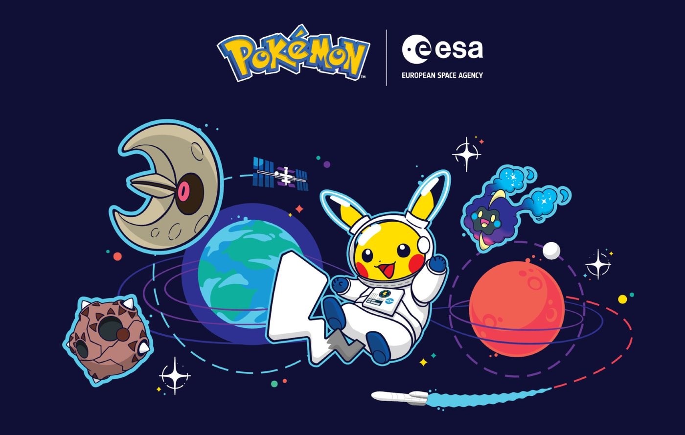 Pokémon s'associe à l'Agence spatiale européenne pour une exposition itinérante
