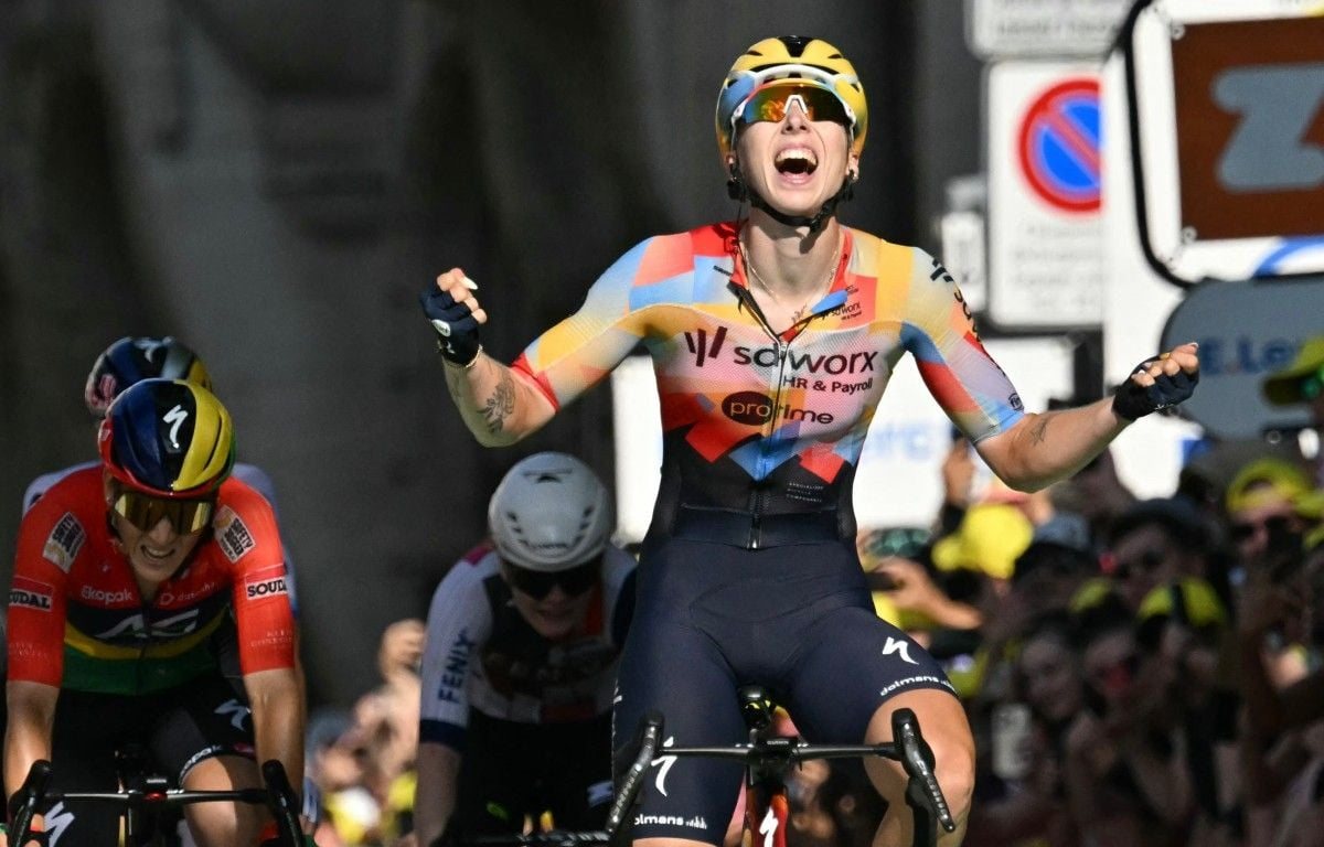 Lorena Wiebes remporte la première étape du Tour de France Femmes à Lausanne