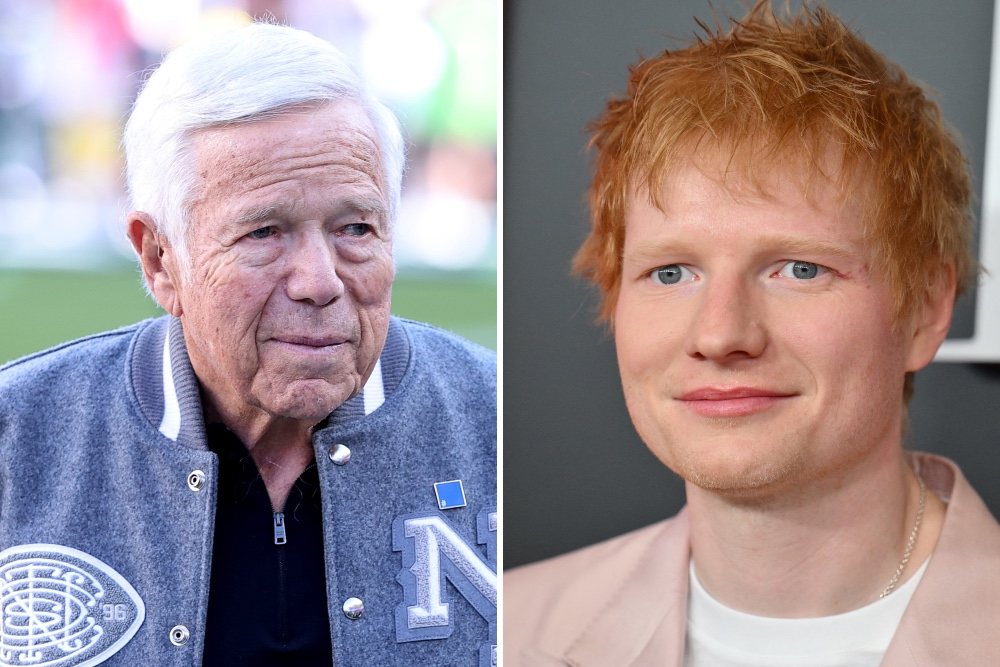 Ed Sheeran et Robert Kraft donnent 2 millions de dollars chacun pour l'aide humanitaire à Gaza